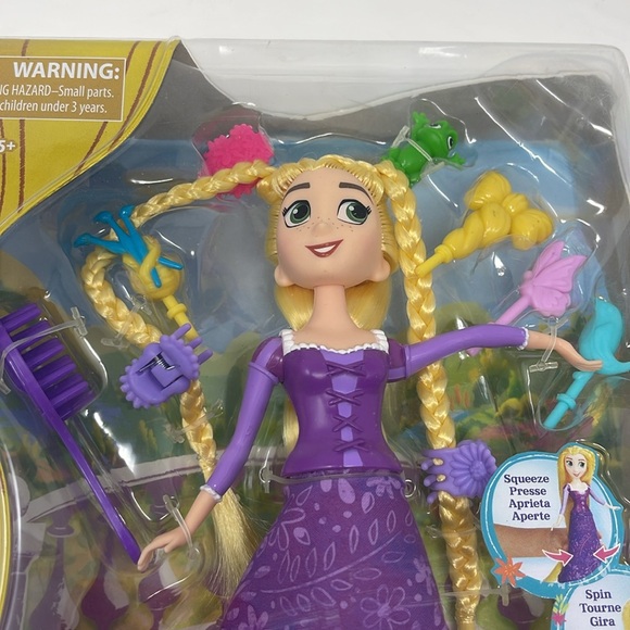 DISNEY: Tangled Spin and Style Rapunzel Doll, NEW - Picture 2 of 10